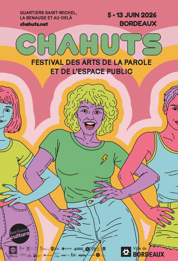 affiche festival chahuts 2026 ©Jeanne Guérard